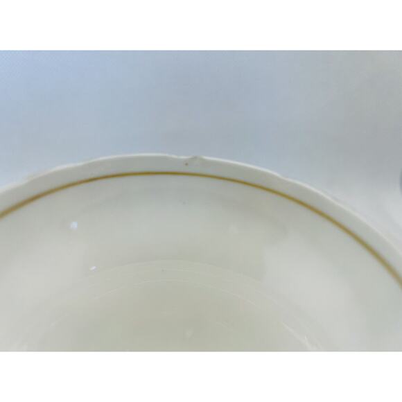 Aynsley Bone China Corset Tea cup & Saucer Green Gold Filigree Baroque Design - Picture 6 of 10